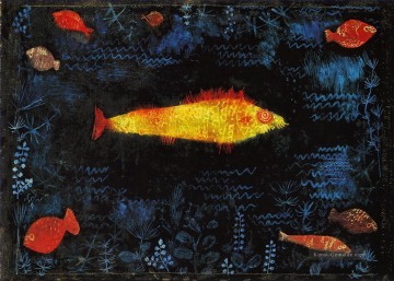  abstrakt - Der Goldfisch Abstrakter Expressionismusus
